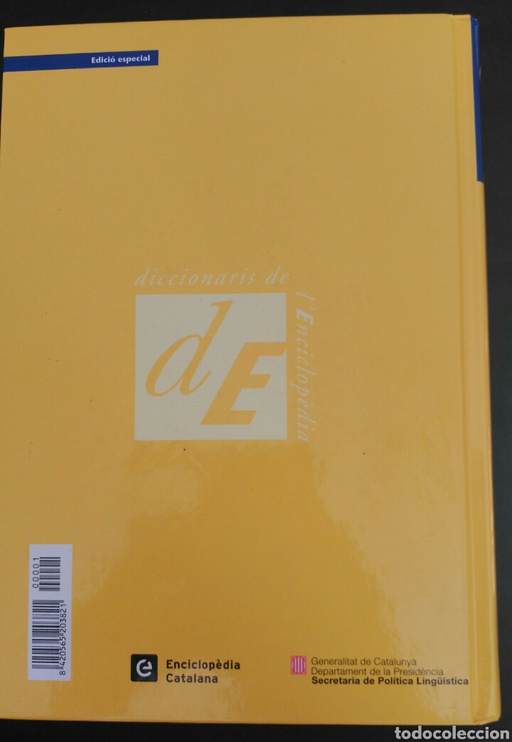 Diccionarios de segunda mano: LIBRO. DICCIONARI DE LA LLENGUA CATALANA - Foto 2