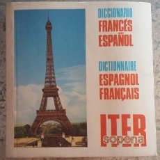 Diccionarios de segunda mano: ITER DICCIONARIO FRANCÉS ESPAÑOL. RAMON SOPENA EDITORIAL 1983. SIN USO