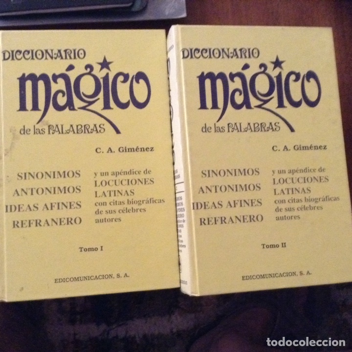 Diccionarios de segunda mano: Diccionario m&aacute;gico de las palabras - Foto 1