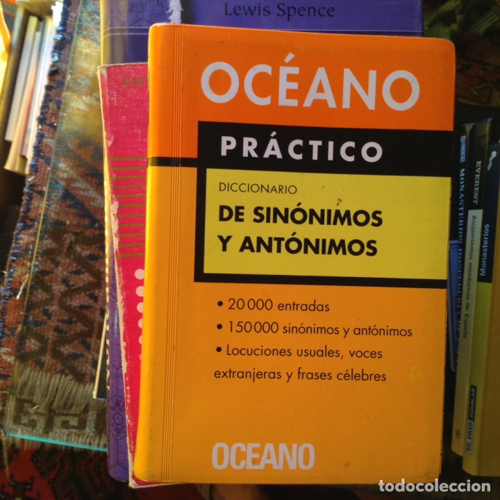 Diccionarios de segunda mano: Diccionario de sin&oacute;nimos y ant&oacute;nimos. Oc&eacute;ano - Foto 1