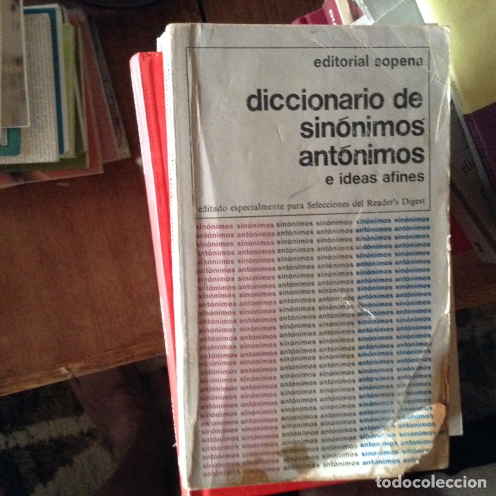 Diccionarios de segunda mano: Diccionario de sin&oacute;nimos, ant&oacute;nimos e ideas afines - Foto 1