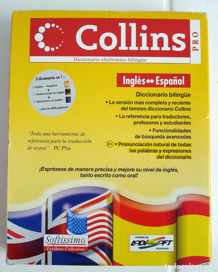 Livres d'occasion: Diccionario biling&uuml;e Ingl&eacute;s-Espa&ntilde;ol Collins en CD-Rom