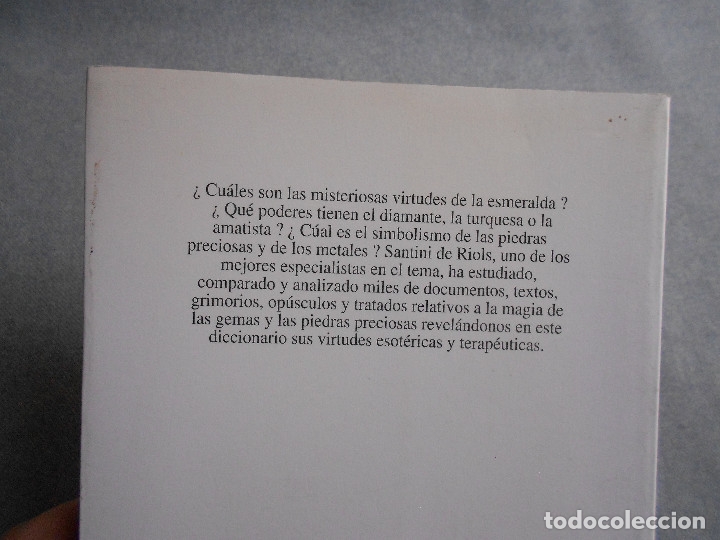 Diccionarios de segunda mano: DICCIONARIO DE LAS PIEDRAS MAGICAS - Foto 5