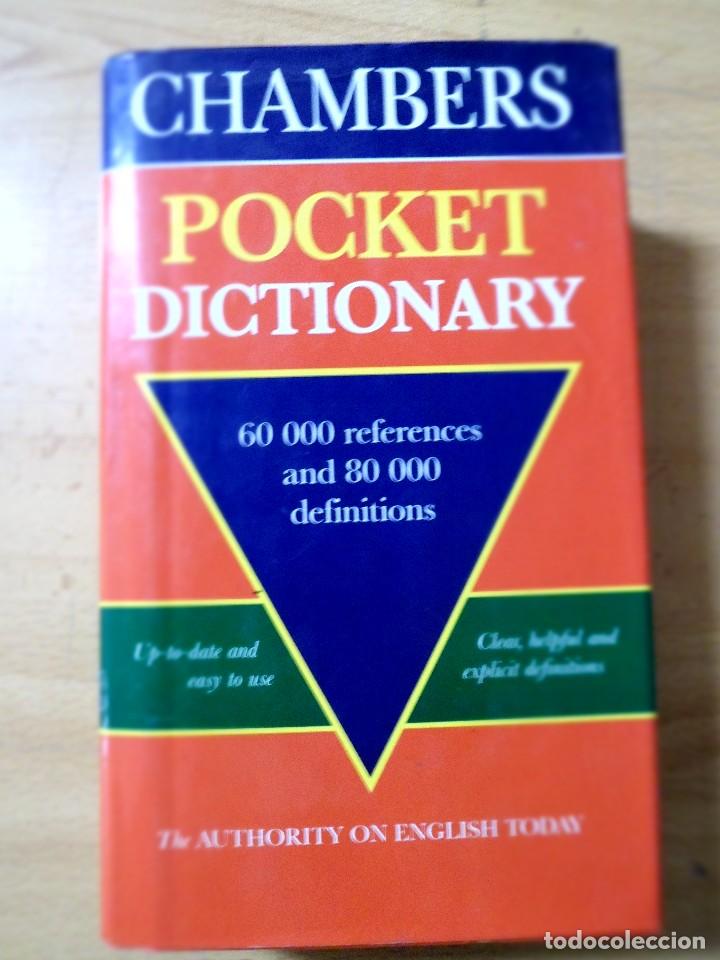 diccionario inglés. pocket dictionary. chambers - Comprar Diccionarios ...