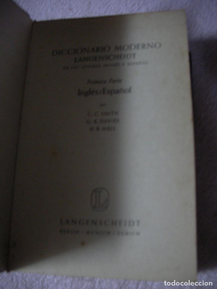 Diccionarios de segunda mano: DICCIONARIO INGLES ESPA&Ntilde;OL - Foto 2