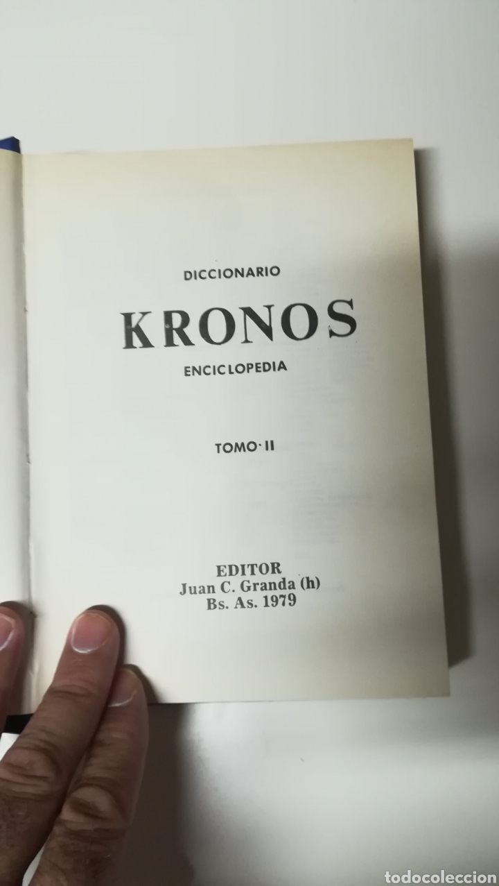 Diccionarios de segunda mano: Diccionario Kronos tomo 2 - Foto 3