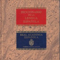 Diccionarios de segunda mano: DICCIONARIO DE LA LENGUA ESPAÑOLA. REAL ACADEMIA ESPAÑOLA. VIGÉSIMA PRIMERA EDICIÓN. 1999. DOS TOMOS. Lote 132555406
