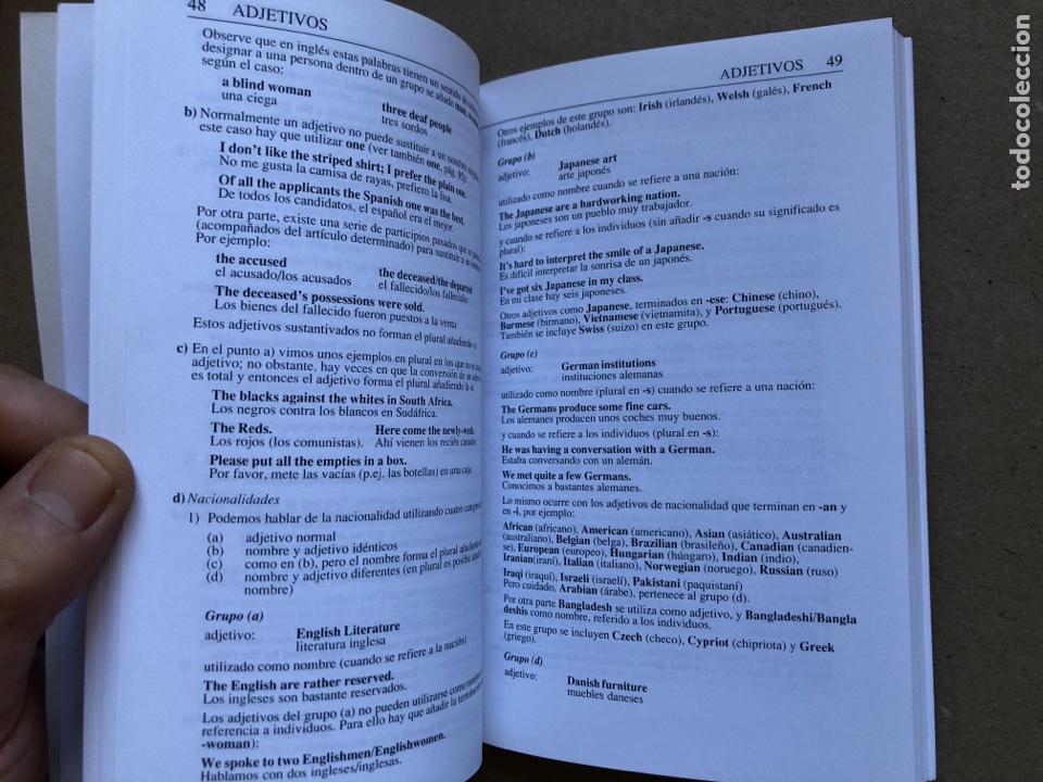 Diccionarios de segunda mano: GRAM&Aacute;TICA INGLESA. ESPASA HARRAPS 1995. - Foto 5