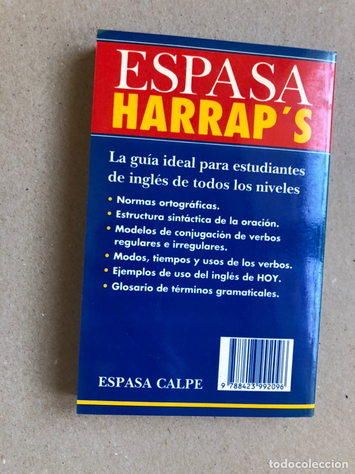 Diccionarios de segunda mano: GRAM&Aacute;TICA INGLESA. ESPASA HARRAPS 1995. - Foto 6