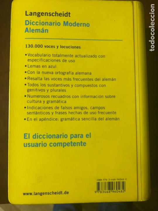 Diccionarios de segunda mano: Diccionario Alem&aacute;n Langenscheidt - Foto 2