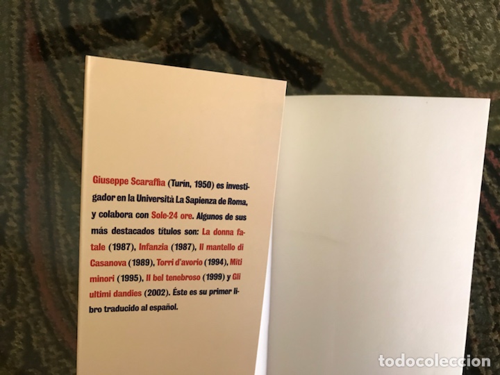Diccionarios de segunda mano: Diccionario del dandi. Giuseppe Scaraffia - Foto 3