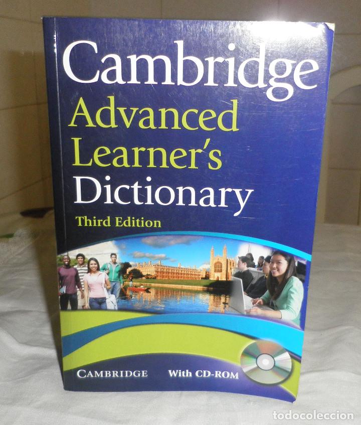 Diccionarios de segunda mano: cambridge advanced leaners dictionary contien cd - Foto 1