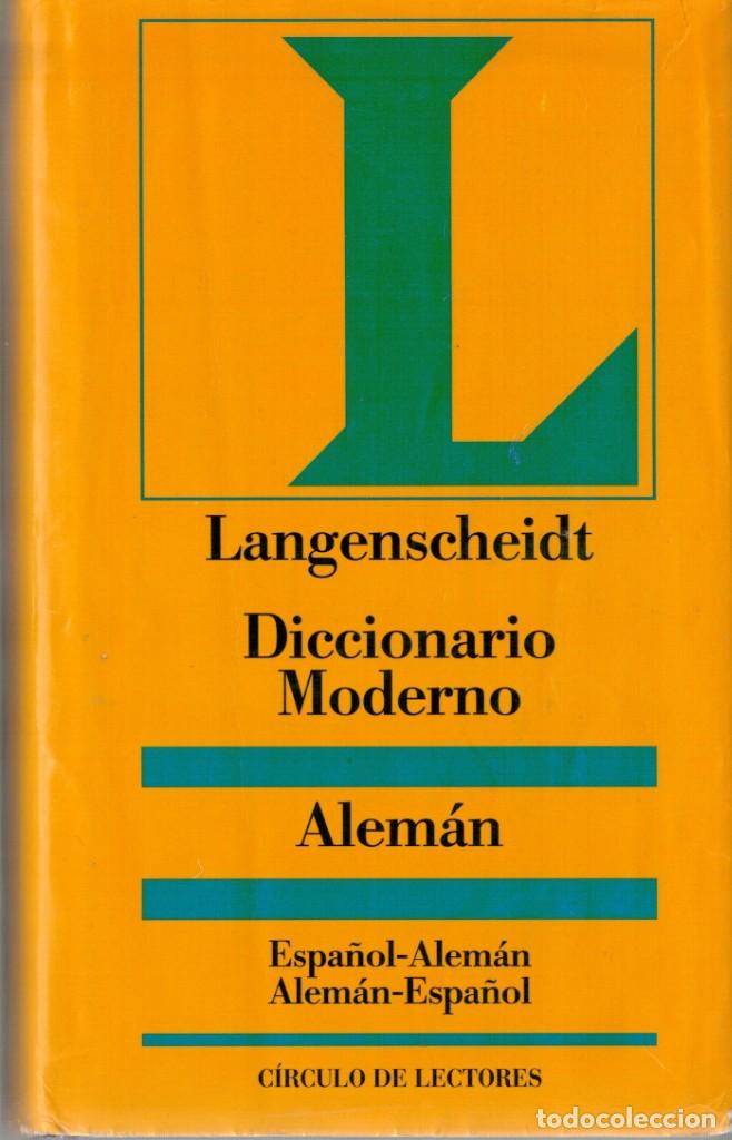 Diccionarios de segunda mano: DICCIONARIO MODERNO ALEM&Aacute;N - CIRCULO DE LECTORES - Foto 1