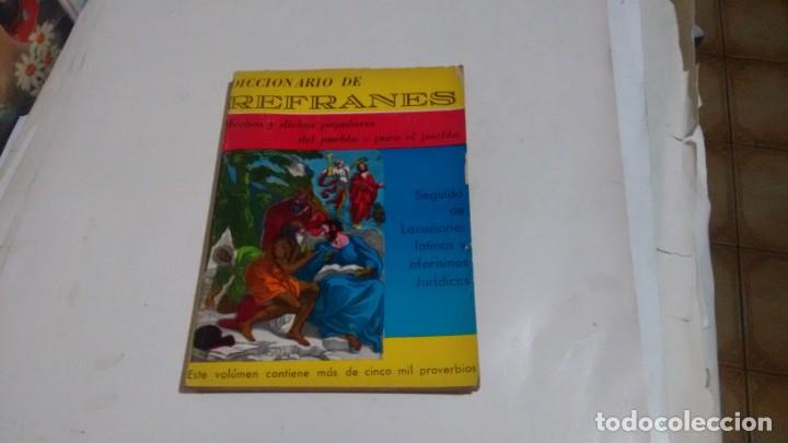 Diccionarios de segunda mano: DICCIONARIO DE REFRANES - GERY WILLMANS - Foto 1