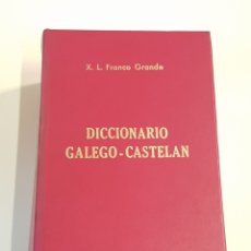 Diccionarios de segunda mano: DICCIONARIO GALEGO CASTELAN POR X. L. FRANCO GRANDE ED. GALAXIA. Lote 148040230