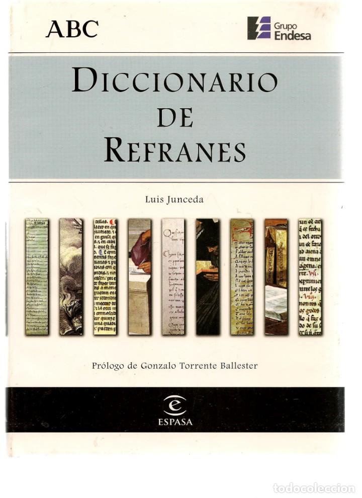 Diccionarios de segunda mano: DICCIONARIO DE REFRANES.  ESPASA - ABC. (RF.MA)&Ntilde;3 - Foto 1