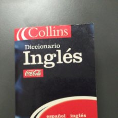 Diccionarios de segunda mano: DICCIONARIO INGLES COLLINS COCA COLA