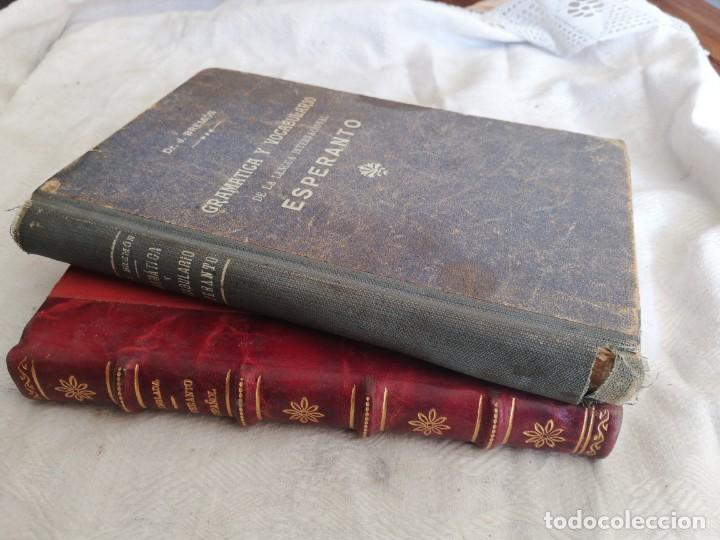 Diccionarios de segunda mano: DOS LIBROS VOCABULARIO Y GRAMATICA ESPERANTO - Foto 1