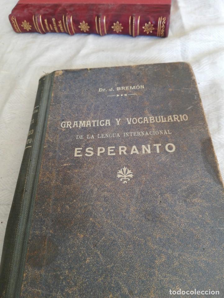 Diccionarios de segunda mano: DOS LIBROS VOCABULARIO Y GRAMATICA ESPERANTO - Foto 5