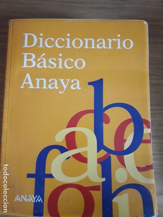 Diccionarios de segunda mano: DICCIONARIO B&Aacute;SICO ANAYA - Foto 1