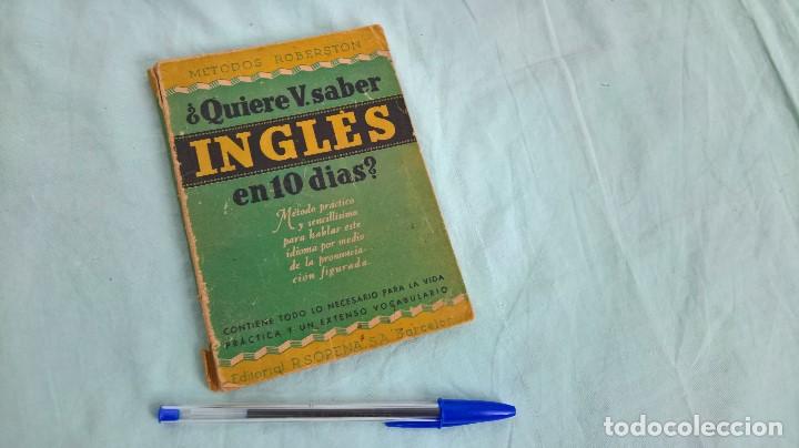 Diccionarios de segunda mano: aprender Ingles en 10 dias..a&ntilde;os 50. - Foto 1