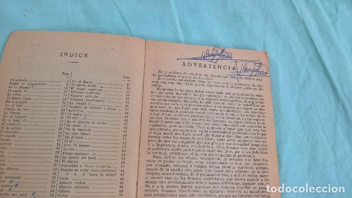 Diccionarios de segunda mano: aprender Ingles en 10 dias..a&ntilde;os 50. - Foto 5
