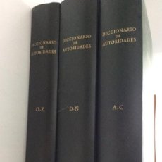 Diccionarios de segunda mano: DICCIONARIO DE AUTORIDADES. EDITORIAL GREDOS. PRIMERA EDICIÓN 3ª REIMPRESIÓN. AÑO 1976