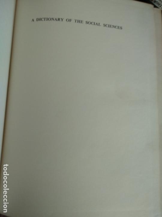 Diccionarios de segunda mano: Dictionary of social sciences - Foto 2