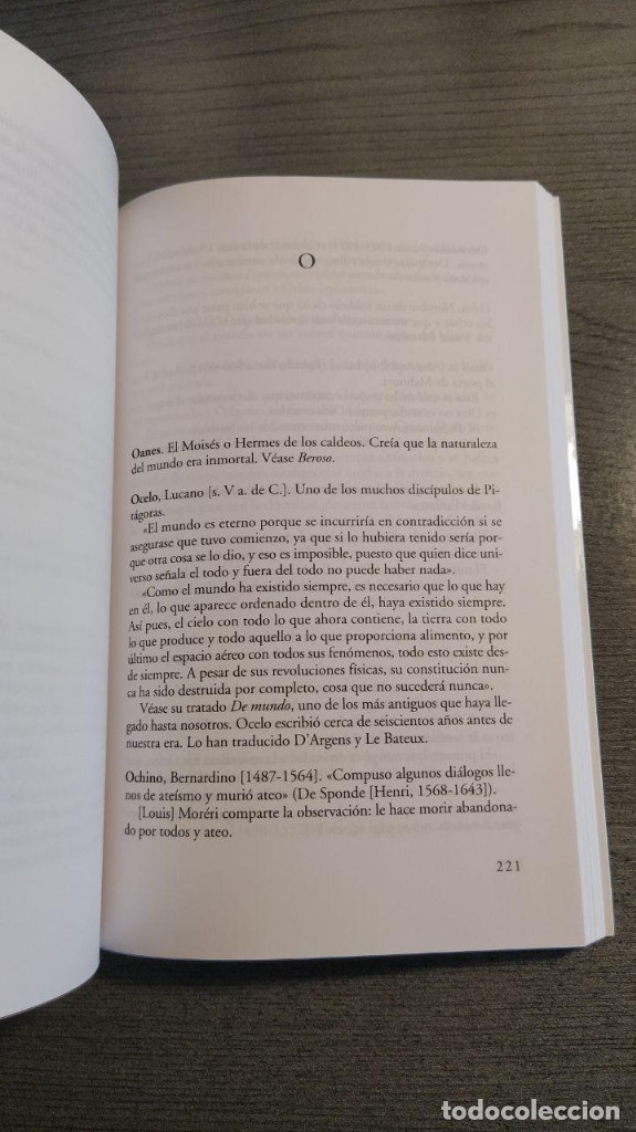 Diccionarios de segunda mano: DICCIONARIO DE ATEOS.   MAR&Eacute;CHAL .   Ed. Laetoli, - Foto 3