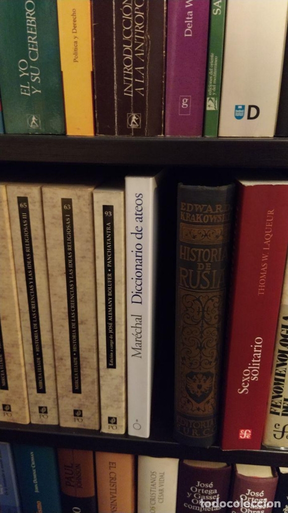 Diccionarios de segunda mano: DICCIONARIO DE ATEOS.   MAR&Eacute;CHAL .   Ed. Laetoli, - Foto 5