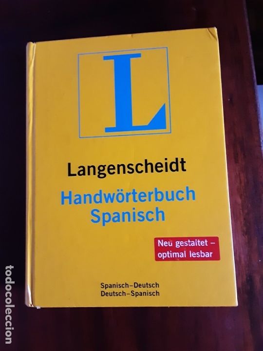 Diccionarios de segunda mano: Langenscheidt spanisch-deustch/deuscht-spanisch - Foto 1