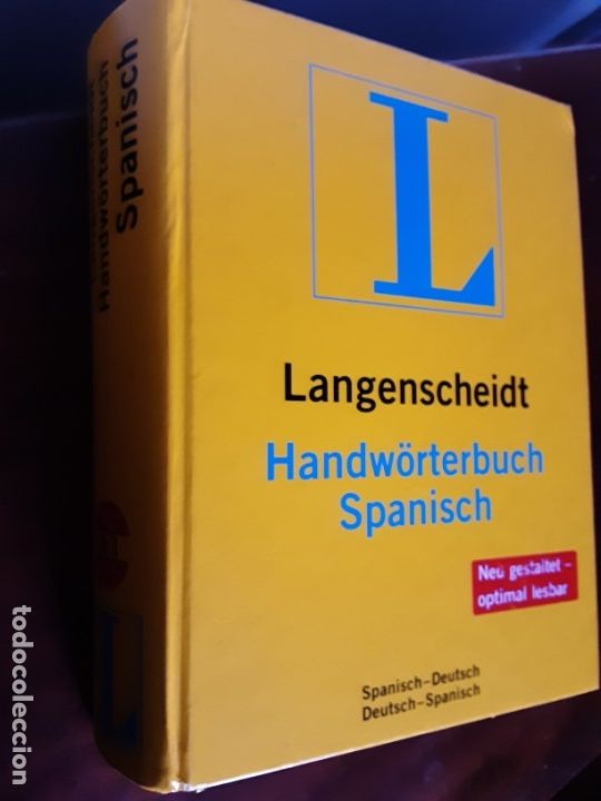 Diccionarios de segunda mano: Langenscheidt spanisch-deustch/deuscht-spanisch - Foto 2