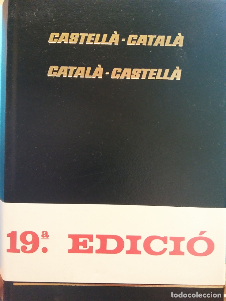 Diccionarios de segunda mano: DICCIONARI CASTELL&Agrave; - CATAL&Agrave;. CATAL&Agrave; - CASTELL&Agrave;. ALBERT&Igrave; EDITOR - Foto 1