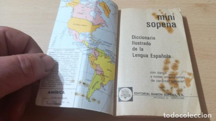Diccionarios de segunda mano: MINI SOPENA - EDICION ILUSTRADA Y COMENTADA	 DICCIONARIO	L - 104 - Foto 3
