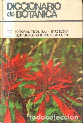Diccionarios de segunda mano: DICCIONARIO DE BOT&Aacute;NICA. A-BOT-090 - Foto 1