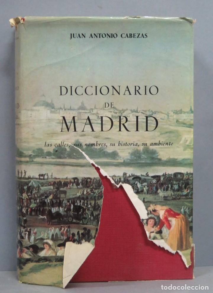 Diccionarios de segunda mano: DICCIONARIO DE MADRID. CABEZAS - Foto 1