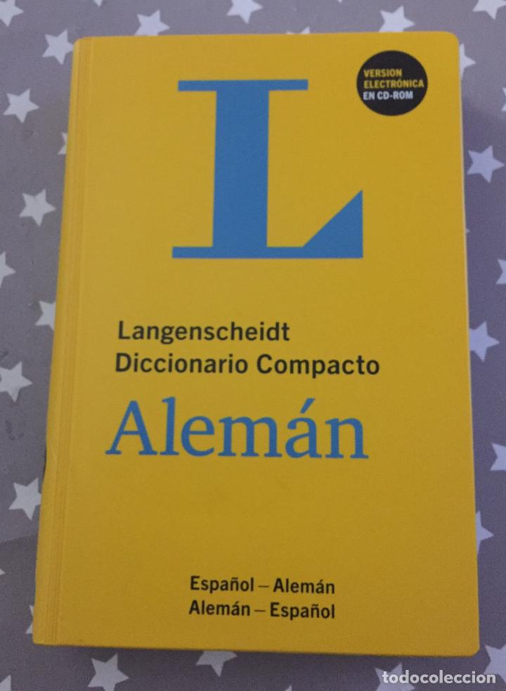 Diccionarios de segunda mano: DICCIONARIO COMPACTO ALEMAN, Langenscheidt, Con Version Electronica CD - Foto 1