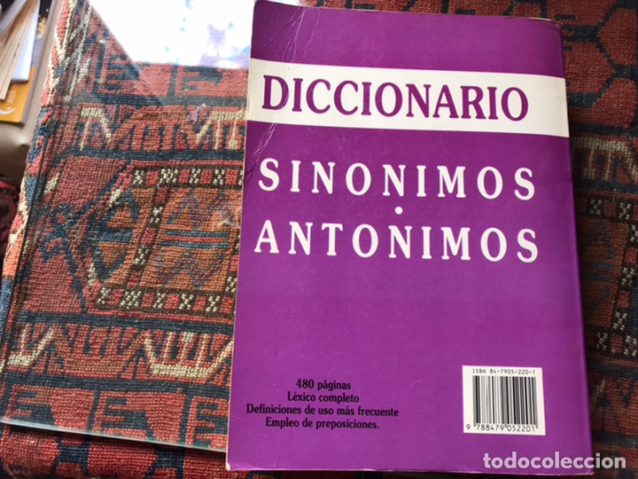 Diccionarios de segunda mano: Diccionario de sin&oacute;nimos y ant&oacute;nimos - Foto 2
