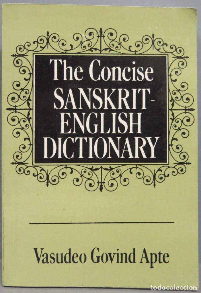 Diccionarios de segunda mano: THE CONCISE SANSKRIT-ENGLISH DICTIONARY. VASUDEO - Foto 1