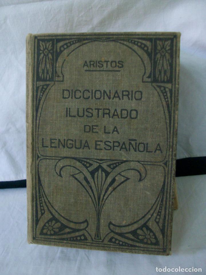 Libri di seconda mano: DICCIONARIO ILUSTRADO DE LA LENGUA ESPA&Ntilde;OLA-ARISTOS-1937