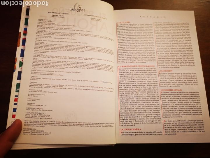 Diccionarios de segunda mano: El Peque&ntilde;o Larousse 2004. - Foto 6