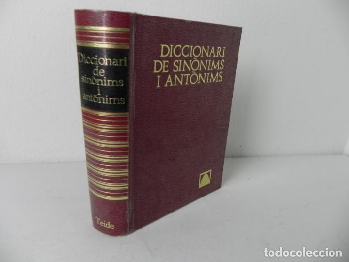 Diccionarios de segunda mano: DICCIONARI DE SIN&Ograve;NIMS I ANT&Ograve;NIMS (TEIDE-1987) - Foto 1