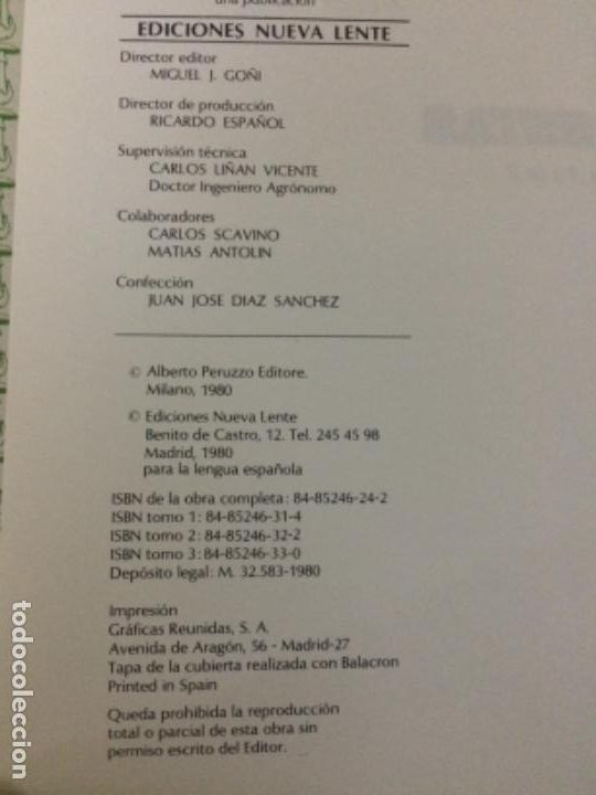 Diccionarios de segunda mano: LAS SETAS DE LA &ldquo;A&rdquo; a la &ldquo;Z&rdquo; , 3 TOMOS - Foto 2