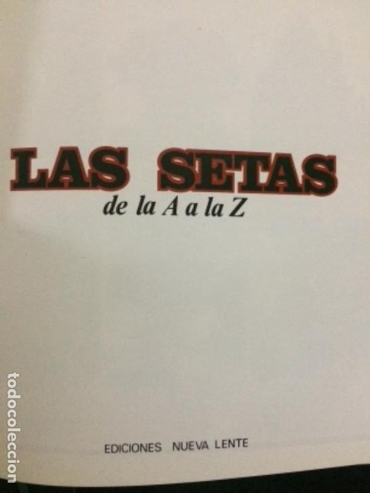 Diccionarios de segunda mano: LAS SETAS DE LA &ldquo;A&rdquo; a la &ldquo;Z&rdquo; , 3 TOMOS - Foto 3