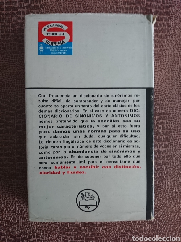 Diccionarios de segunda mano: Sinonimos ant&oacute;nimos e ideas afines - Foto 2