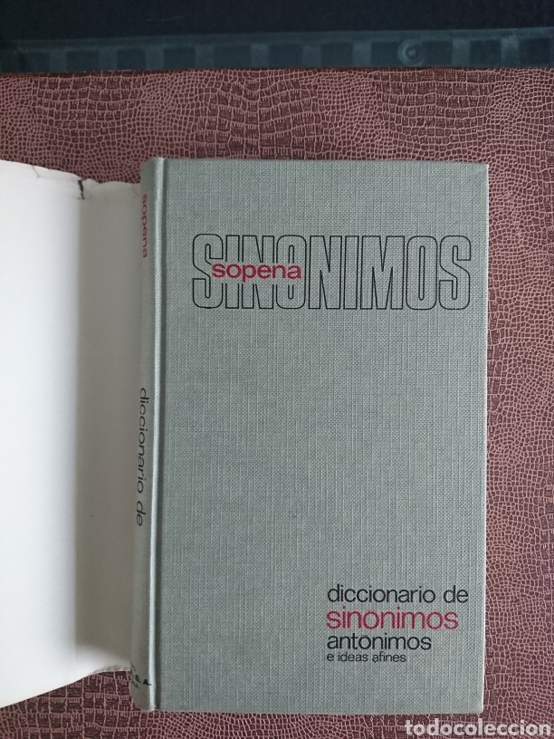 Diccionarios de segunda mano: Sinonimos ant&oacute;nimos e ideas afines - Foto 3