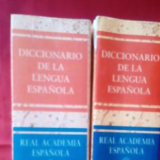 Diccionarios de segunda mano: DICCIONARIO DE LA LENGUA ESPAÑOLA - REAL ACADEMIA ESPAÑOLA - VIGÉSIMA PRIMERA EDICIÓN - 2 TOMOS. Lote 201707311