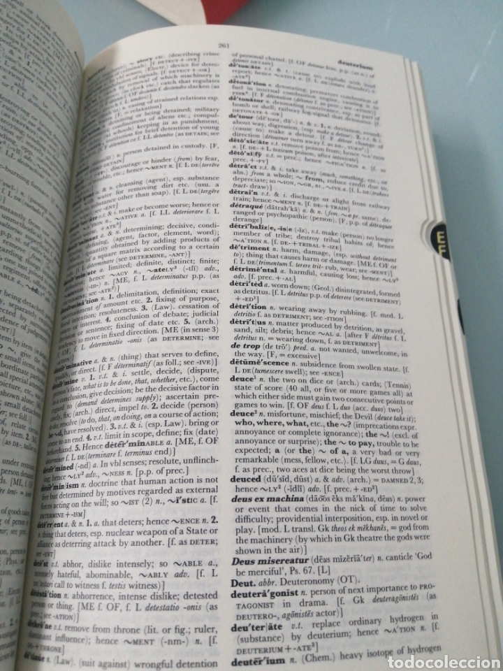 Diccionarios de segunda mano: THE CONCISE OXFORD DICTIONARY. SEVENTH EDITION. 1984. COMO NUEVO. - Foto 10