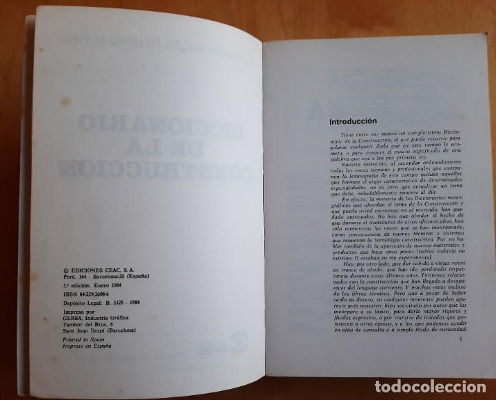 Diccionarios de segunda mano: Diccionario de la Construcci&oacute;n - CEAC - Foto 6