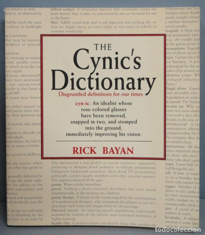 Diccionarios de segunda mano: The Cynic&acute;s Dictionary. BAYAN - Foto 1
